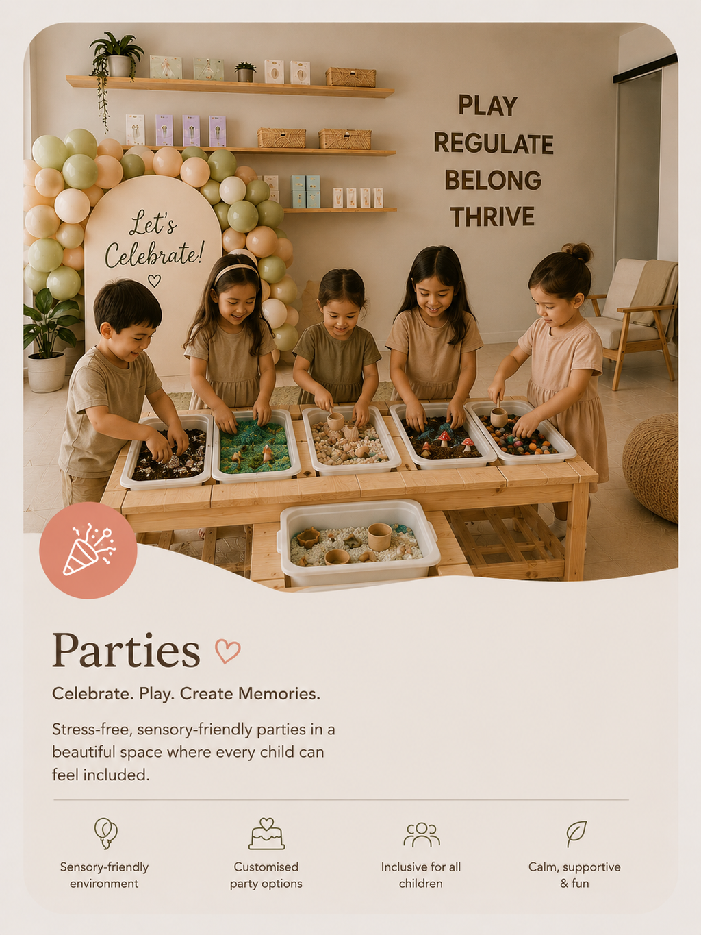 Sensory Celebration